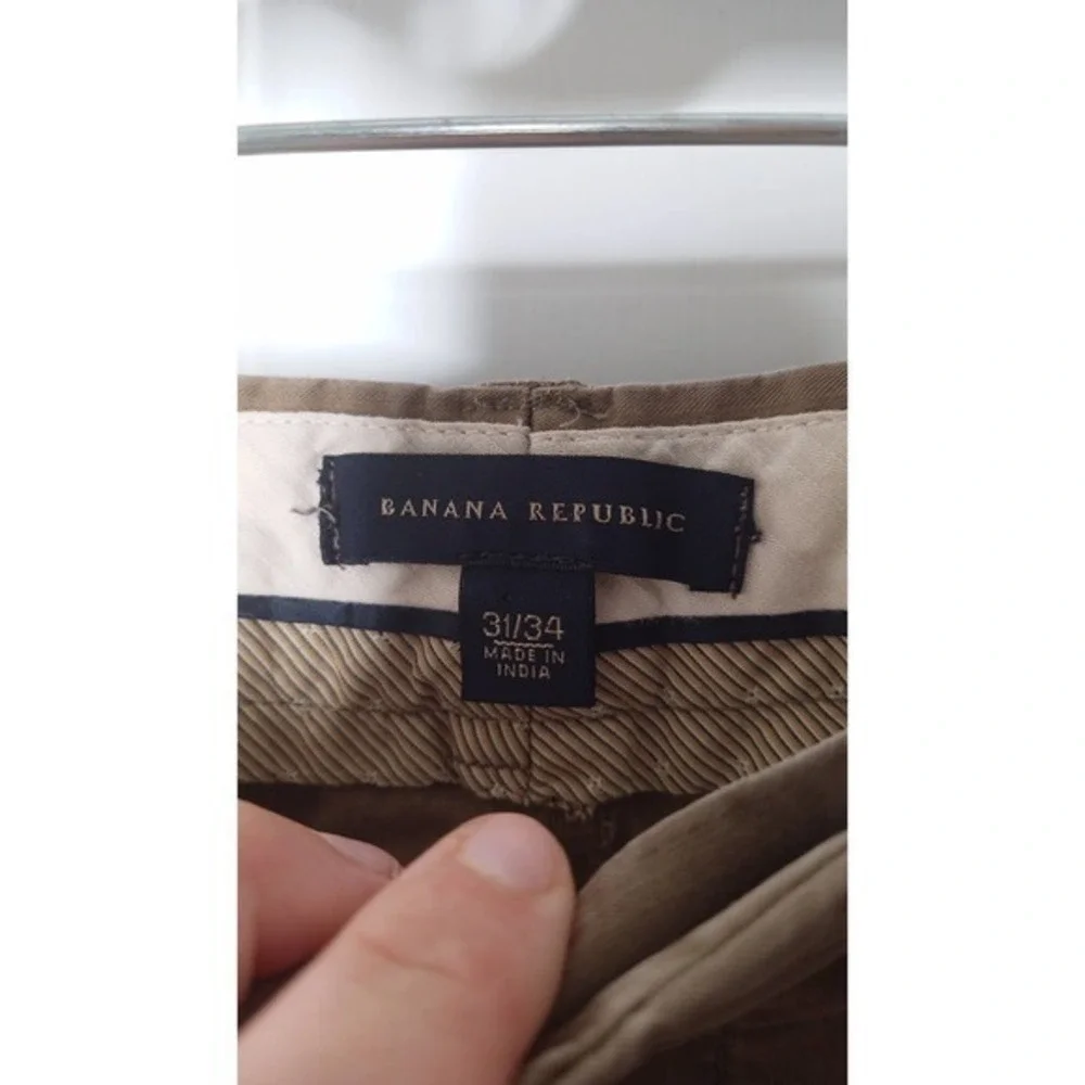 Banana Republic Khaki Dress‎ Pants 31/34